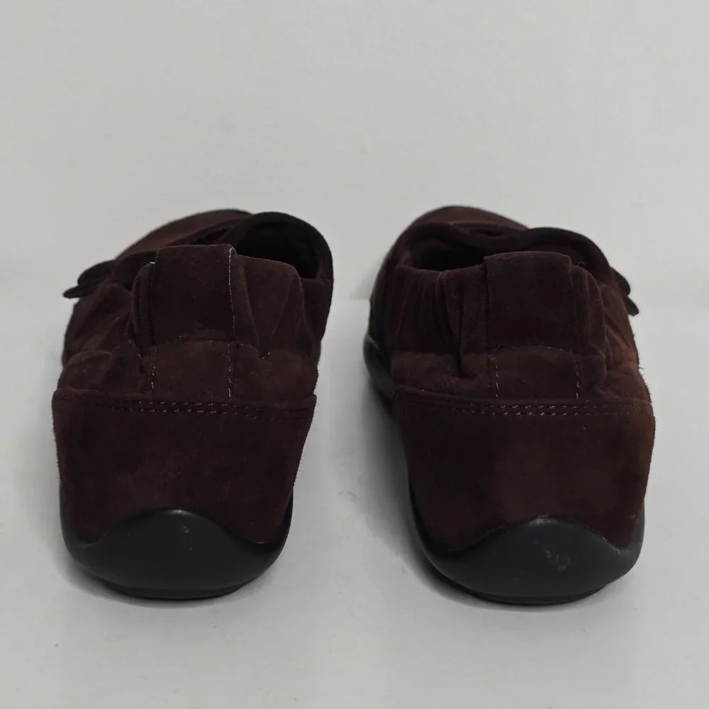 DANSKO Carol Chocolate Brown Suede Slip On Loafer‎ Shoes Size 9 EU 39 Womens